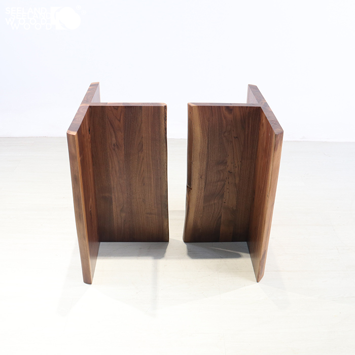 Solid Wooden T Style Table Legs